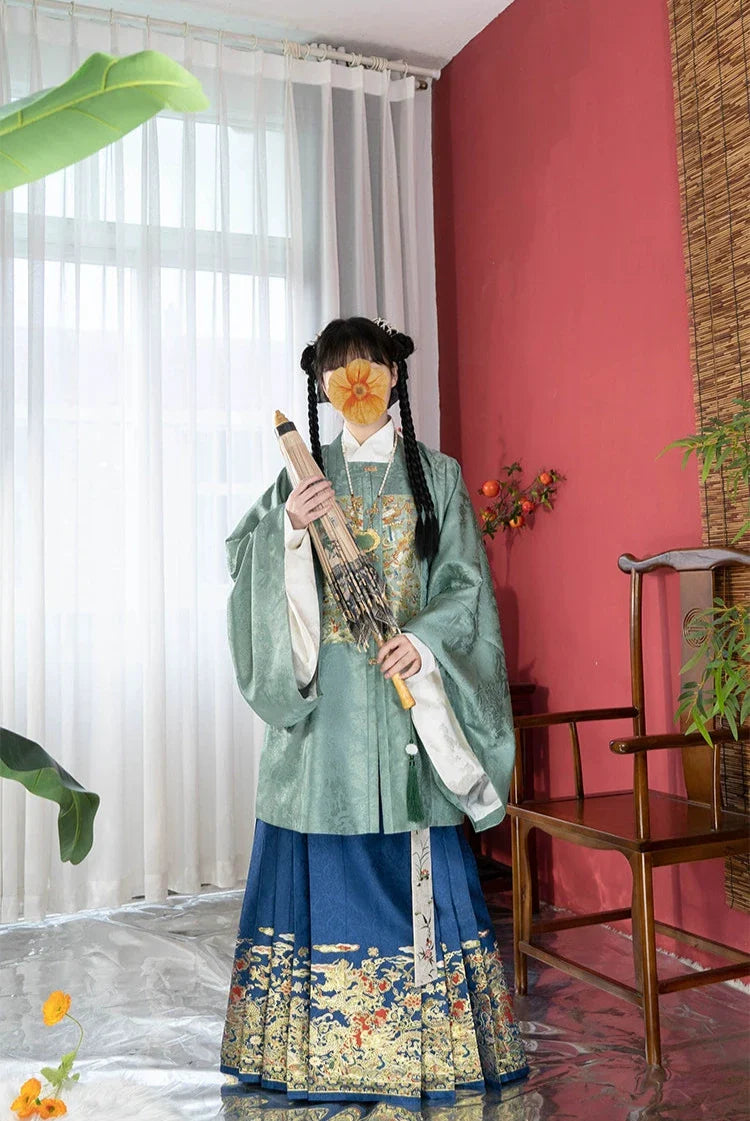 添壽 明代馬面裙