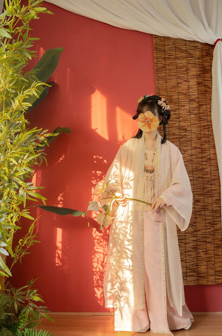 Wan Yi 晚意 Late Nights Southern Song Dynasty Restoration Double Trim Duijin Beizi Jacket