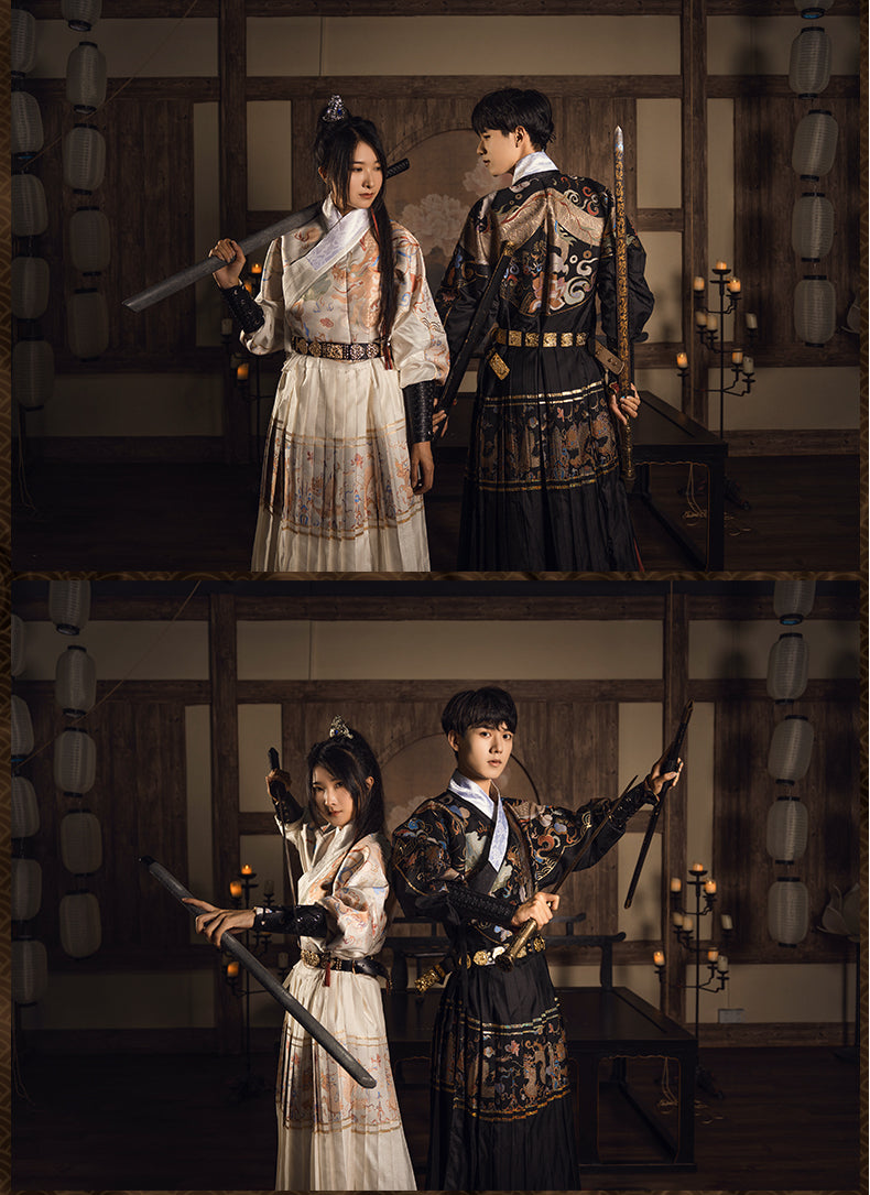 刺詔 明代 飛魚服 貼裏 武士長袍