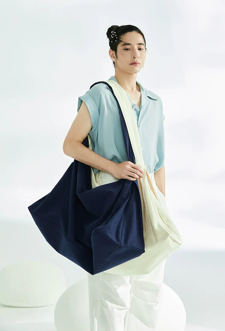 Senglü Bao 僧侣包 Monk's Crossbody Bag Unisex Large Cotton Tote