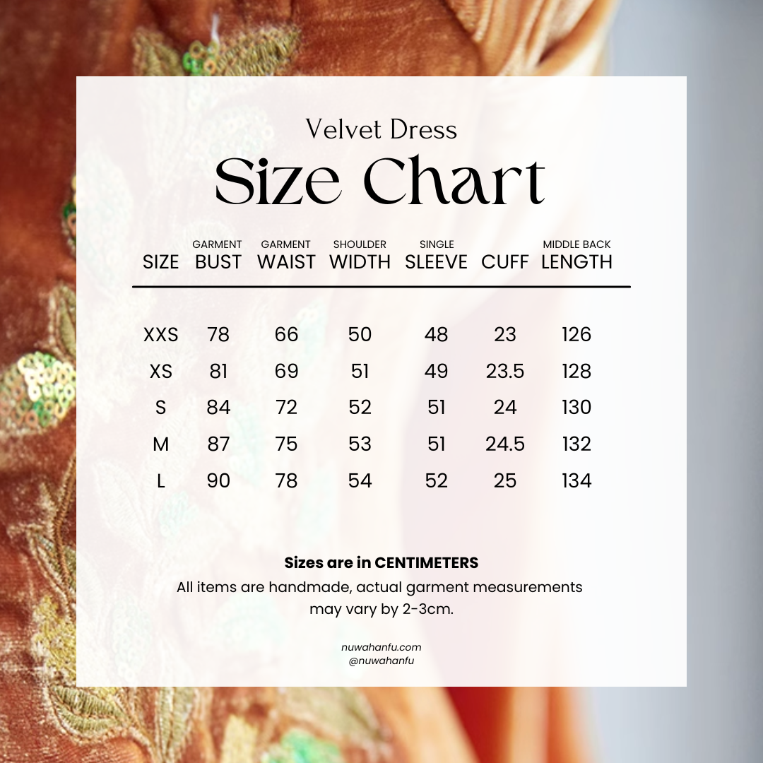 Ci Xiu 刺绣 Osmanthus Stickerei Samtkleid im neuen chinesischen Stil
