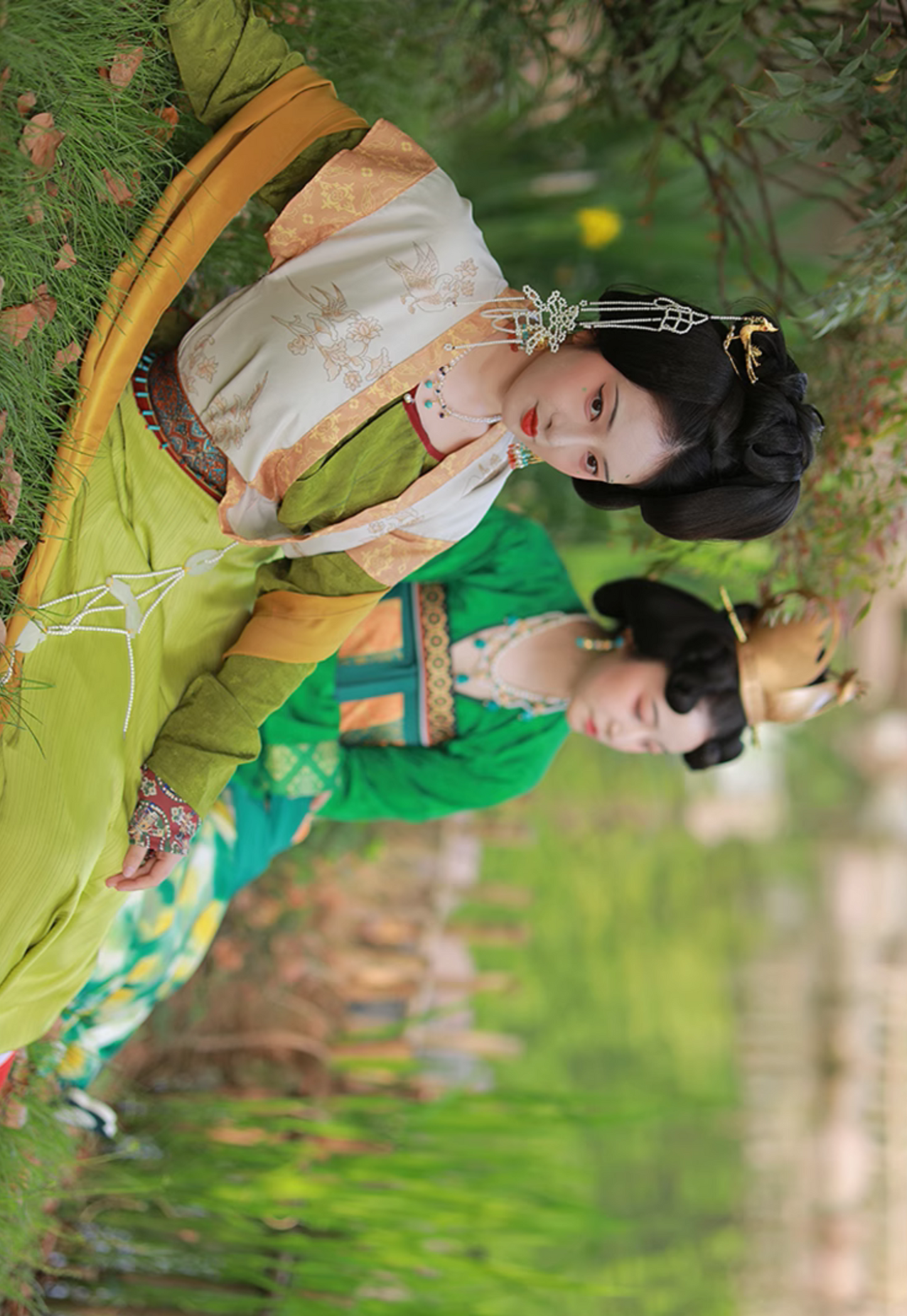 Cang Yuan 沧源 Set aus Banbi, Poqun und Ruqun aus der frühen Tang-Dynastie